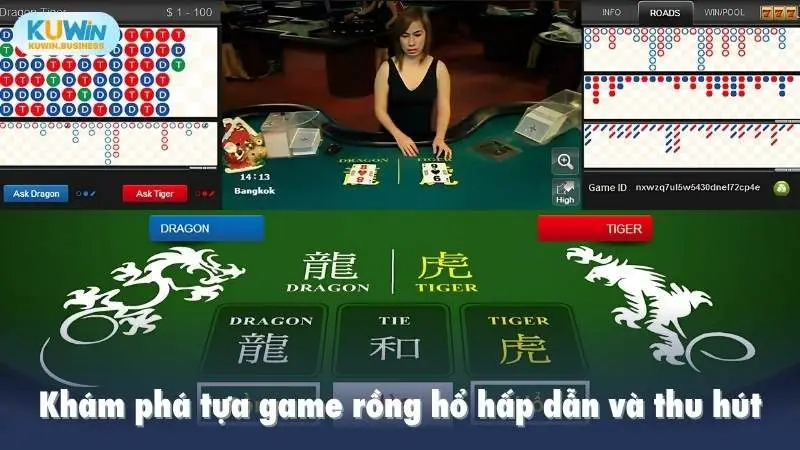 Khám phá tựa game rồng hổ hấp dẫn và thu hút