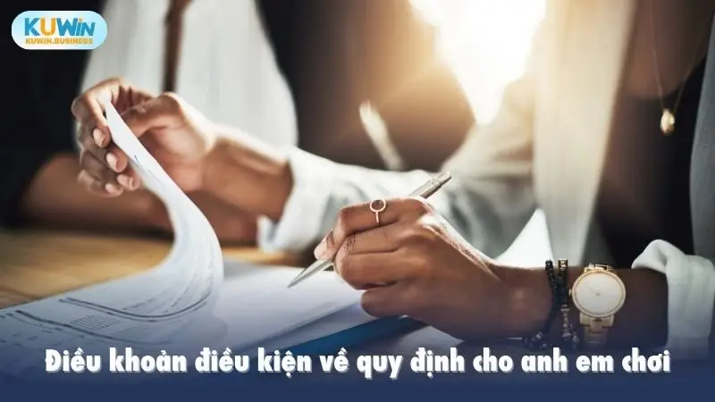 Điều khoản điều kiện về quy định cho các hội viên KUWIN tham gia 