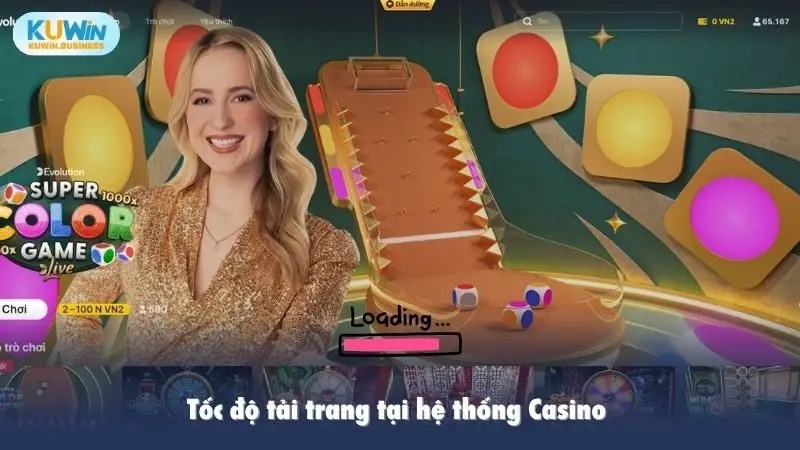 Tốc độ tải trang tại hệ thống Casino 